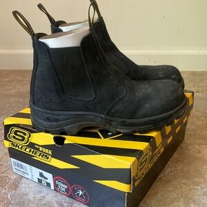 Sketchers Work Workshire Composite Toe Chelsea Boots